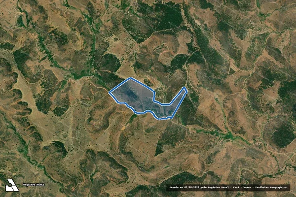 Imagem de satélite de FAZENDA BEIJA FLOR - Parte 1 em Ataléia - MG