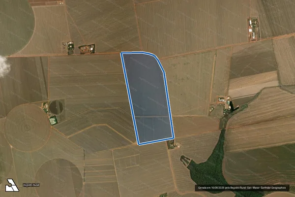 Imagem de satélite de FAZENDA BORGHETTI - Parte 1 em Primavera do Leste - MT