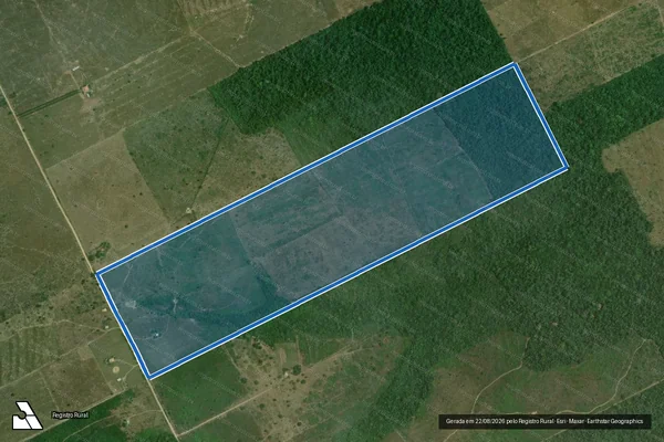 Imagem de satélite de LOTES 67 e 69 - Parte 1 em Goianésia do Pará - PA