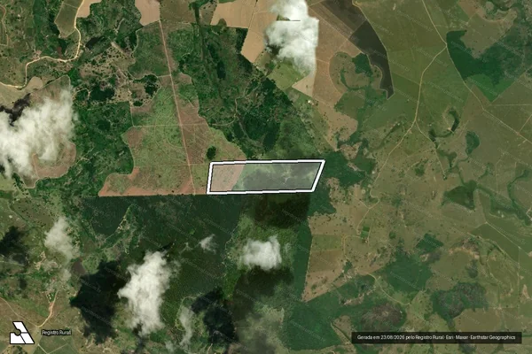 Imagem de satélite de Fazenda Dois Irmãos III - Área Total em Nanuque - MG
