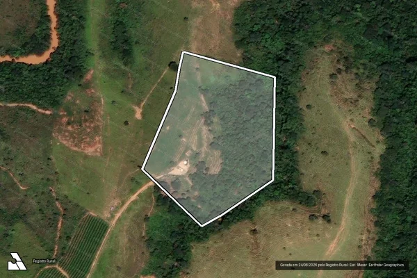Imagem de satélite de Fazenda Perobas do Indaiazinho - GLEBA B em Santa Rosa da Serra - MG