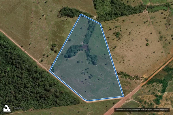 Imagem de satélite de SITIO SANTA IZABEL - Parte 1 em Alta Floresta - MT