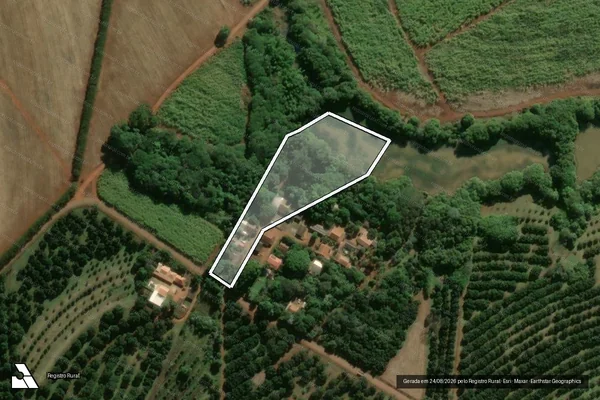 Imagem de satélite de Sítio Santa Angelica - PARTE 2 em Araras - SP