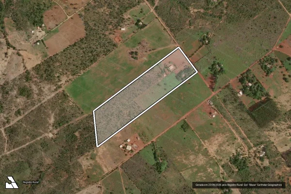 Imagem de satélite de LOTE 20 DO PROJETO DE ASSENTAMENTO ÁGUA QUENTE - LOTE 20 DO PA ÁGUA QUENTE em Padre Bernardo - GO