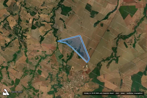 Imagem de satélite de Faz Santa Inêz  I ? B - Faz Sta Inêz I ? B em Montes Claros de Goiás - GO