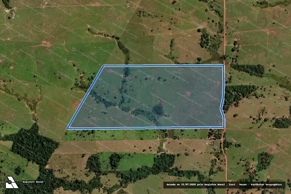 Imagem de satélite de Fazenda 05 de Julho - Parcela 1 em Juína - MT