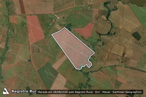 Imagem de satélite de Fazenda Moeda, lugar denominado Sítio São José - Fazenda Moeda, lugar denominado Sítio São José em Itapagipe - MG