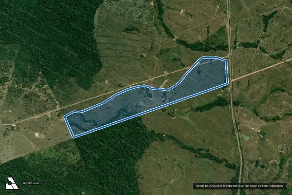 Imagem de satélite de Fazenda São Gabriel em Jacundá - PA