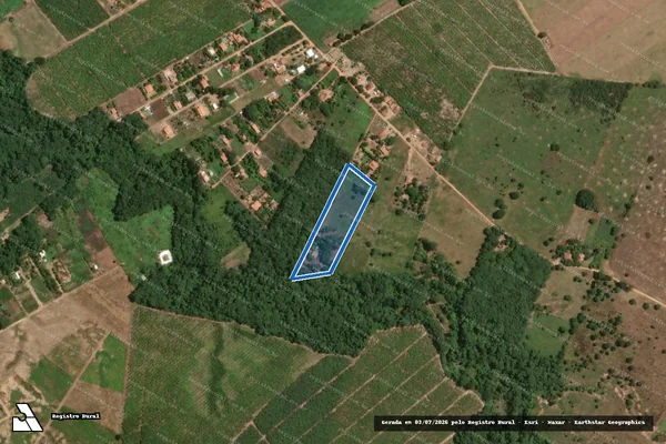 Imagem de satélite de FAZENDA JURUBEBA - 001 em Barreiras - BA