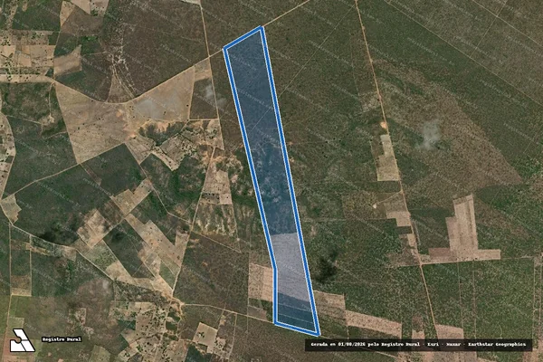 Imagem de satélite de FAZENDA SÃO JOSÉ II - GLEBA 01 em Itapicuru - BA