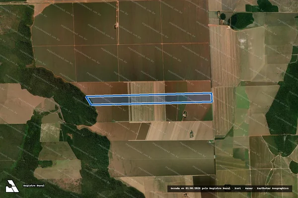 Imagem de satélite de FAZENDA AMANHECER III - Fazenda Amanhecer III em Campos de Júlio - MT