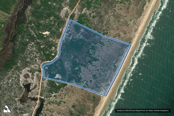 Imagem de satélite de FAZENDA ARAÇUABA I - PARTE 1 em Jandaíra - BA