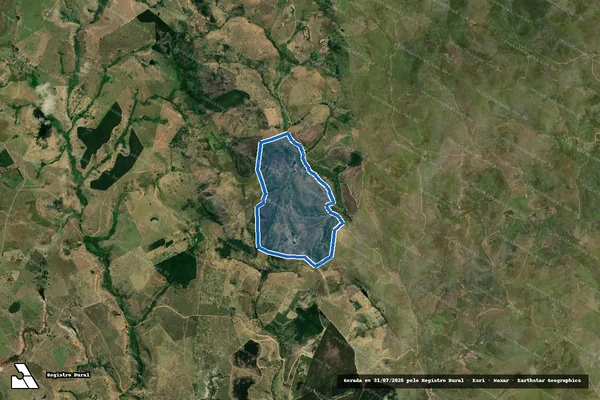 Imagem de satélite de FAZENDA MONTE REY - Parte 1 em Medeiros Neto - BA