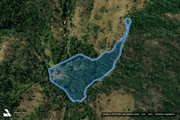 Imagem de satélite de PCH São Sebastião - Parte 1 em Arceburgo - MG