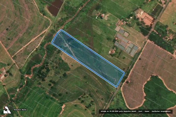 Imagem de satélite de FAZENDA SANTA TEREZINHA / Parte 5 em Pirajuí - SP