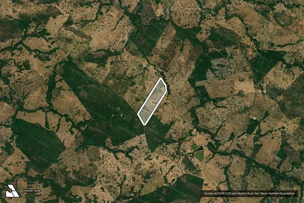 Imagem de satélite de Lote 19 ? Projeto de Assentamento União Buriti - Gleba A em Goiás - GO