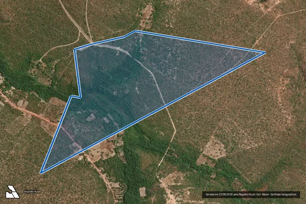 Imagem de satélite de BARRA DA ESTREMA - BARRA DA ESTREMA em Uruçuí - PI