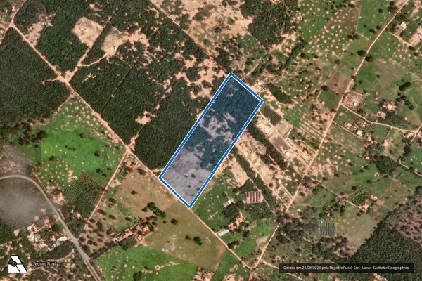 Imagem de satélite de Fazenda Baixa Grande - Parte 3 em Janaúba - MG