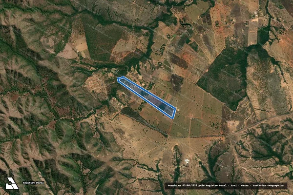 Imagem de satélite de FAZENDA SÍTIO - Gleba 03 em Unaí - MG