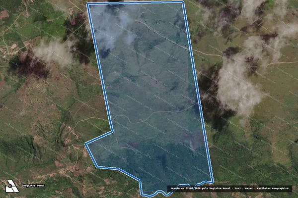 Imagem de satélite de FAZENDA AZEVEM - Parte 1 em Natuba - PB