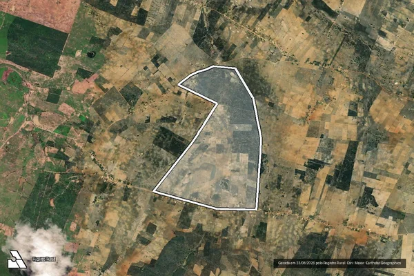 Imagem de satélite de P.A.  Nova Paz - P. A. Nova Paz parte 01 em Girau do Ponciano - AL