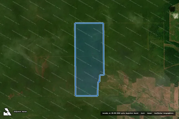 Imagem de satélite de Fazenda Santa Terezinha - LOTE 2 - D em Santa Terezinha - MT