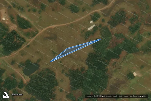 Imagem de satélite de Fazenda Daros Machado - Desmembramento Matricula 204545 - AREA 03 em Caxias do Sul - RS