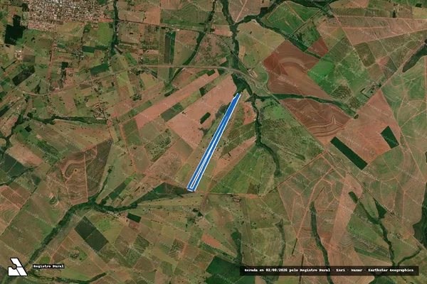 Imagem de satélite de Lote rural n°s 360-A, da Gleba Perobal - Parte 1 em Icaraíma - PR