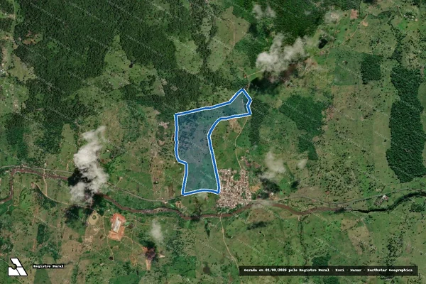 Imagem de satélite de FAZENDA SANTA HELENA - Gleba 1 em Ibicaraí - BA