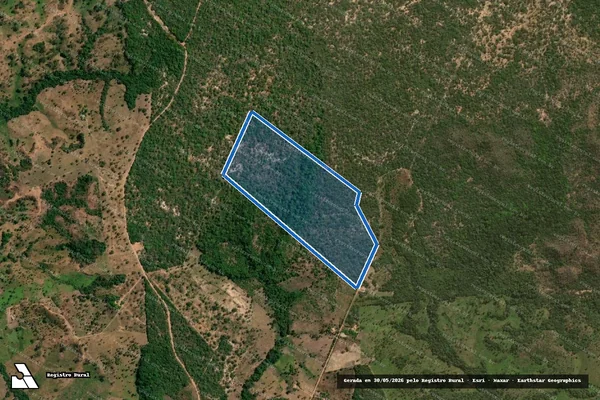 Imagem de satélite de FAZENDA BAIXÃO - PA Baixão, Lote ARLC em Babaçulândia - TO