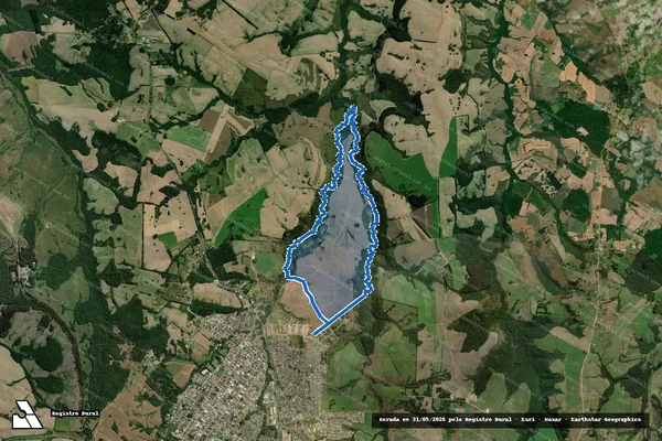 Imagem de satélite de FAZENDA CHARQUEADAS - Lote REMANESCENTE em Palmeira - PR