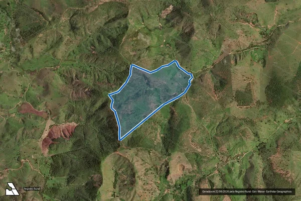 Imagem de satélite de FAZENDA VALE VERDE - GLEBA 01 em São José do Divino - MG
