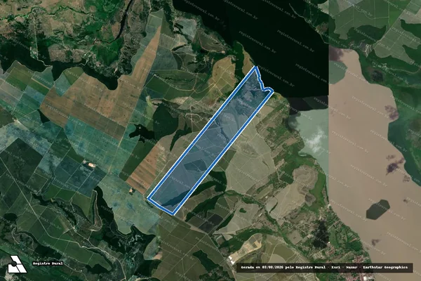 Imagem de satélite de FAZENDA HORTELA II Parcela 01 - PARTE 1 em Marechal Deodoro - AL