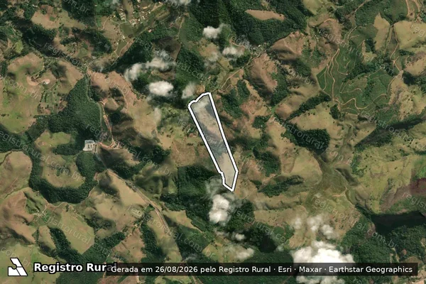 Imagem de satélite de TRAPICHE - ÁREA 06 em Bom Jardim - RJ