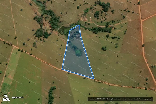 Imagem de satélite de FAZENDA FILADELFIA - GLEBA 01 em Araçu - GO