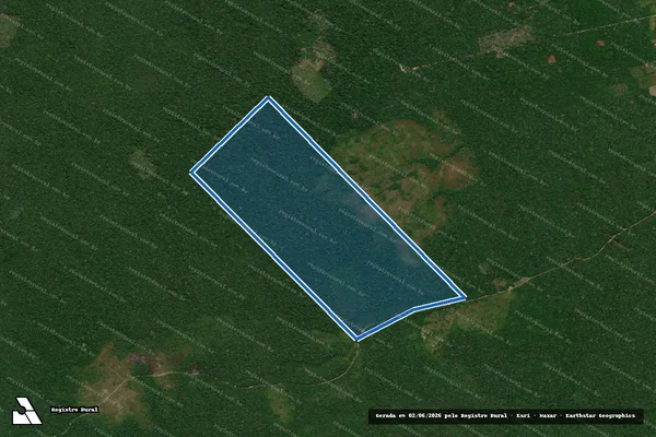 Imagem de satélite de IPORÁ - LOTE 707  - Parte 1 em Itacoatiara - AM