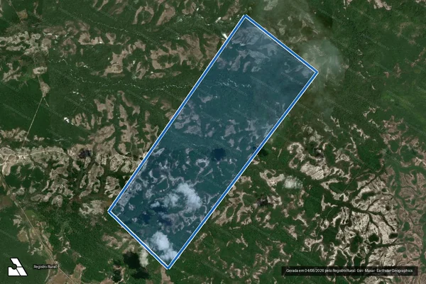 Imagem de satélite de Fazenda Tropeiro I - Parte 1 em Caracaraí - RR