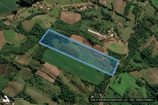 Imagem de satélite de CHÁCARA RURAL N° 70 - Parcela 1 em Palmitos - SC