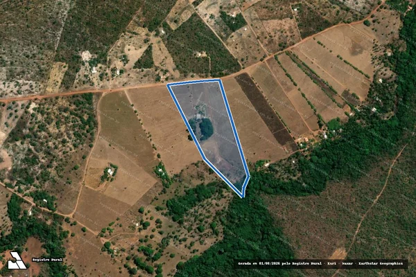 Imagem de satélite de LOTES n.s°23,38,38-A,39,40 E 41, DO LOTEAMENTO ALTAMIRA - PARCELA 08 em Tabocão - TO