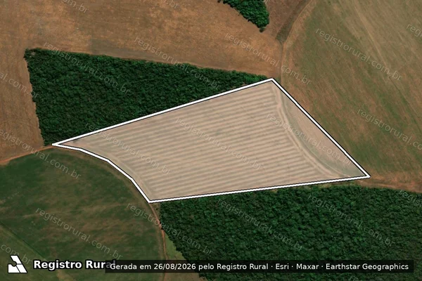 Imagem de satélite de FAZENDA NOVA E SÃO JOSÉ - Parte 1 em Paraúna - GO