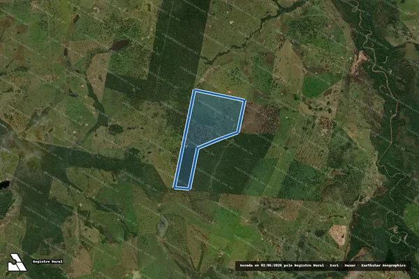 Imagem de satélite de Fazenda Nossa Senhora Aparecida III E IV / Fazenda Nossa Senhora Aparecida III E IV em Nioaque - MS