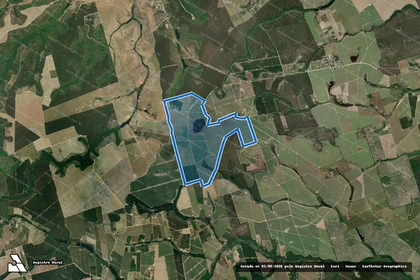 Imagem de satélite de Fazenda Itauninhas - Itauninhas_Parc1 em São Mateus - ES