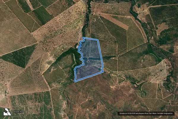 Imagem de satélite de Fazenda São Francisco - 001 em João Pinheiro - MG