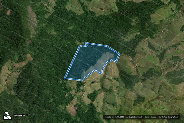 Imagem de satélite de FAZENDA SANTA FÉ - Gleba 01 em Itabela - BA