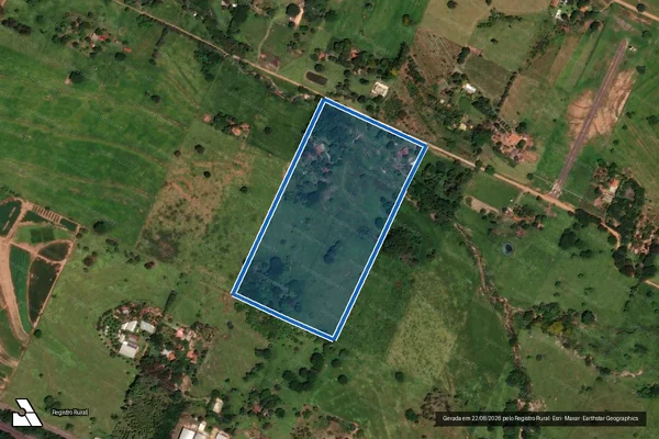 Imagem de satélite de Chácara Santa Maria - Parte 1 em Dracena - SP