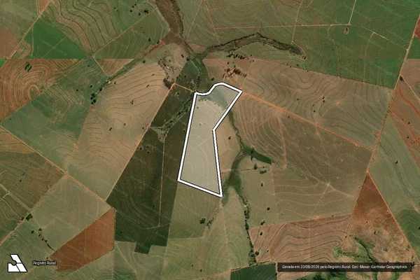 Imagem de satélite de FAZENDA MESTRE BENTO I Matr. 57.148 / Gleba B - PARTE 1 em Herculândia - SP