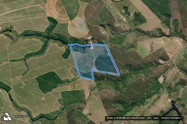 Imagem de satélite de FAZENDA GABRIELA em Pinheiros - ES