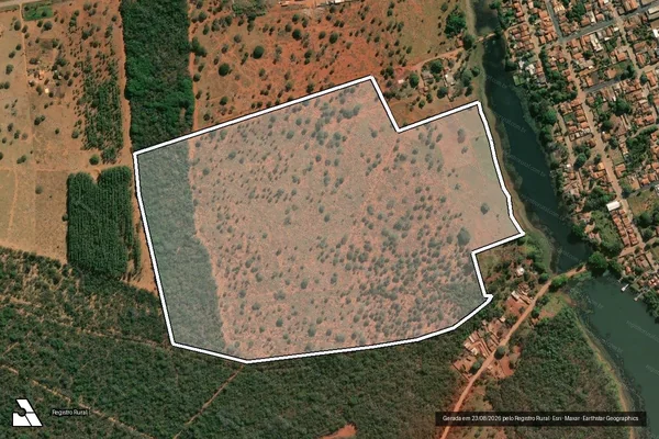 Imagem de satélite de FAZENDA CIGANO - FAZENDA CIGANO em Morada Nova de Minas - MG
