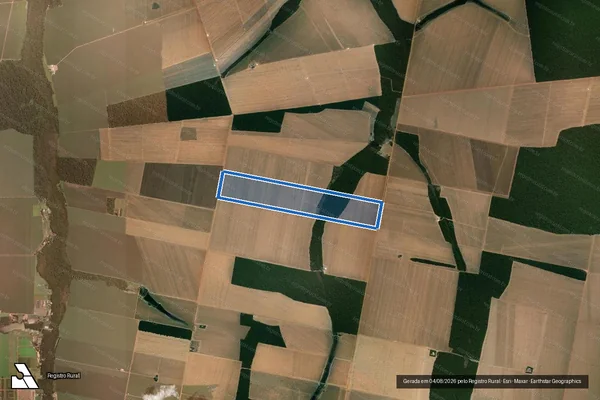Imagem de satélite de FAZENDA PIVOTTO (LOTE 52 - PROJETO QUERENCIA I)  - Parte 1 em Querência - MT