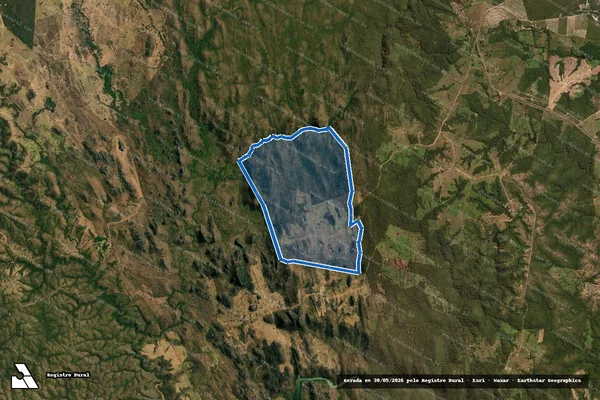 Imagem de satélite de Fazenda Tarumã - Parte 1 em Ponte Alta do Bom Jesus - TO